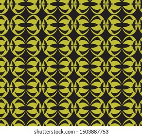 Modern abstract geometric shape fabric pattern design and for decorative background and wallpaper 