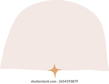 Modern Abstract Geometric Shape Frame 