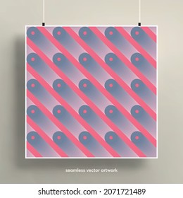 Modern abstract geometric shapes background. Trendy colorful gradients and geometric shapes. Texture for backgrounds, brochures, posters, covers and fabrics. Vector illustration.