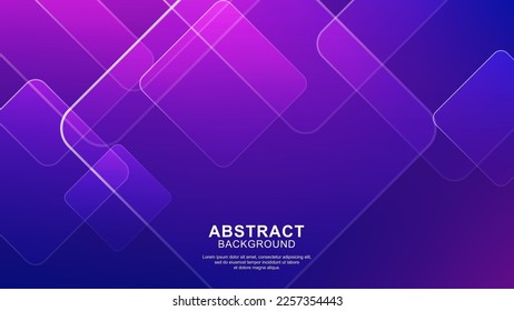 Modern abstract geometric shapes background