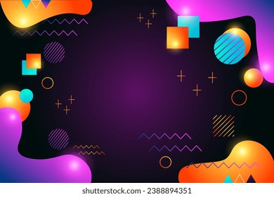 Modern Abstract Geometric Style Background