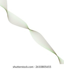 Modern abstract glowing wave lines on white background. Dynamic flowing wave design element. Futuristic technology and sound wave pattern. Abstract Modern Line, Wave Designed On white Background.