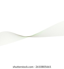 Modern abstract glowing wave lines on white background. Dynamic flowing wave design element. Futuristic technology and sound wave pattern. Abstract Modern Line, Wave Designed On white Background.