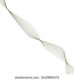 Modern abstract glowing wave lines on white background. Dynamic flowing wave design element. Futuristic technology and sound wave pattern. Abstract Modern Line, Wave Designed On white Background.