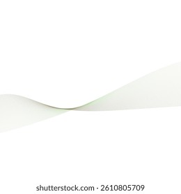 Modern abstract glowing wave lines on white background. Dynamic flowing wave design element. Futuristic technology and sound wave pattern. Abstract Modern Line, Wave Designed On white Background.