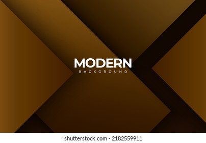 Modern abstract Gold background. Gradient Color. Premium Vector. suitable for wallpaper design, cover, flyer, brochure, etc.