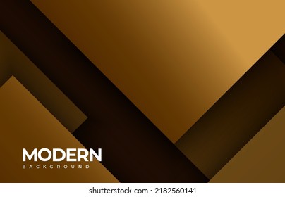 Moderno y abstracto fondo dorado. Color del degradado. Vector Premium. adecuado para el diseño de papel tapiz, cubierta, volante, folleto, etc.