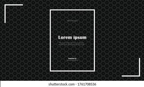 Modern abstract golf concept background in full HD size, vector template for your design work, presentation, website or others.