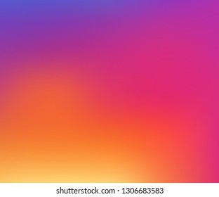 Modern abstract gradient background, bright colors, holography