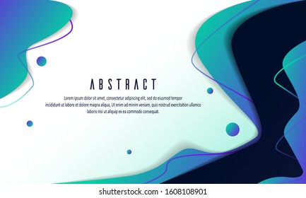 Modern abstract gradient background colorful templates
