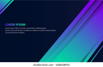 Modern abstract gradient background colorful templates