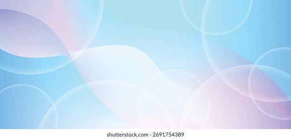 Fundo de gradiente abstrato moderno com círculo de vidro e desfoque suave. Terno para banner, brochura, apresentação, corporativo, capa, cartaz, site