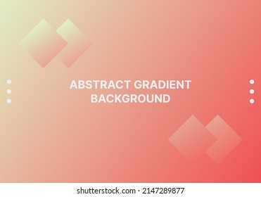 Modern abstract gradient background. Soft gradient backdrop with place for text. Vector illustration for your graphic design, banner, poster, wallpaper, UI UX, web, and presentation.