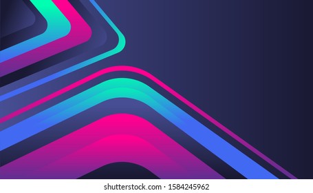 Modern abstract gradient background template, trendy shape shiny composition, for business corporate, brochure, flyer, wallpaper, banner, presentation, advertising vector eps 10