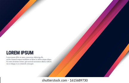 Modern abstract gradient background templates