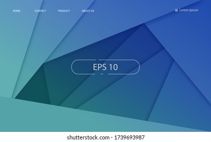 Modern abstract gradient background. Useable for landing page, website, banner, poster, event, etc.