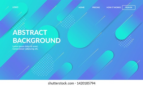 Modern Abstract Gradient Background Vector
