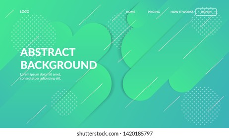 Modern Abstract Gradient Background Vector