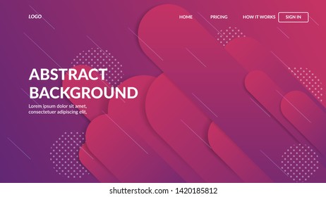 Modern Abstract Gradient Background Vector