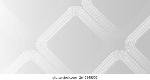 Modern abstract gradient banner background greyy glowing geometric lines. Futuristic design. eps 10 in modern trendy design