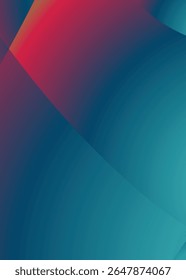 Moderno abstrato gradiente mistura em azul e vermelho, design elegante para decoração de parede, arte de cartaz, fundos digitais, ou marca inovadora