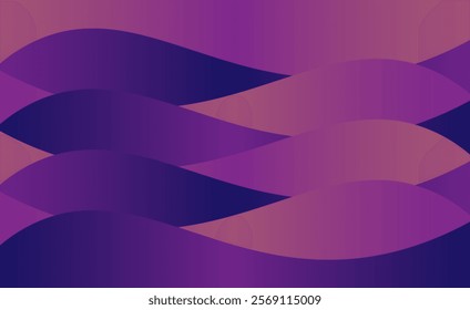 Modern abstract gradient blue purple wave background represents technology