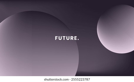 Modern abstract gradient blurred aesthetic design posters for background, banners, and covers. Vector 