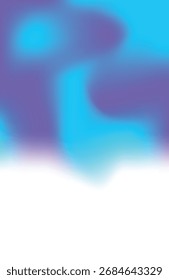 Moderne abstrakte Farbverlauf-Abdeckung. Lebendiger Farbverlauf-Hintergrund mit glatten, türkisen und violetten, fließenden Wellen. Perfekt für Poster, Banner, Flyer, Hintergründe, Präsentationen, Anzeigen, Social-Media-Vorlagen