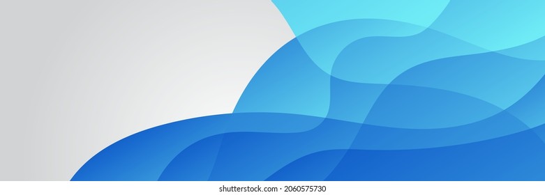 Gradiente abstracto moderno fondo de diseño de banner de tecnología digital azul oscuro