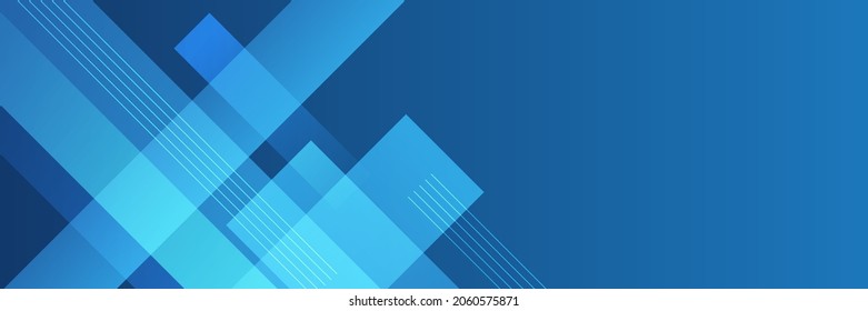 Gradiente abstracto moderno fondo de banner de tecnología digital azul oscuro