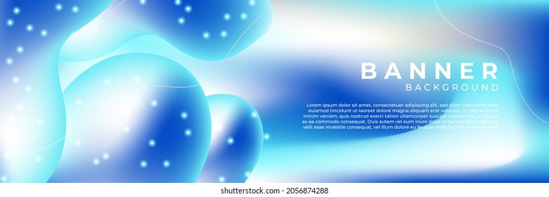 Gradiente abstracto moderno banner azul marino oscuro y fondo blanco