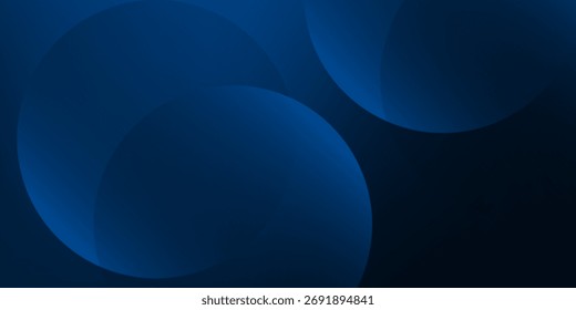Moderno abstrato gradiente azul marinho escuro banner fundo abstrato simples