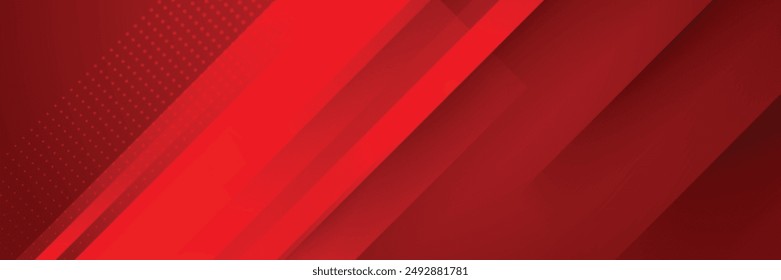 Fondo de Anuncio rojo oscuro abstracto moderno del degradado