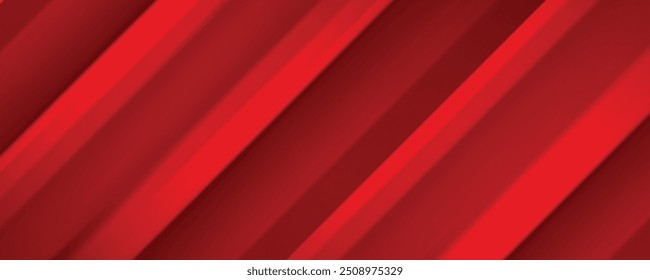 Modern abstract gradient dark red banner background