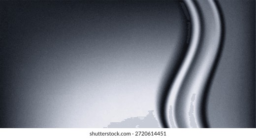 Gradiente abstracto moderno con elegantes tonos plateados y grises con una sutil textura granulada, ideal para fondos profesionales y diseños creativos

