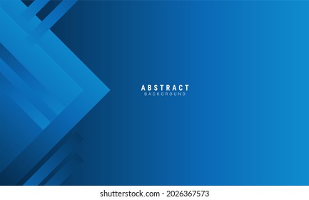 Modern abstract gradient geometric background. Blue corner arrows overlap with vector background on space for text and message design, for background design