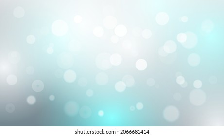 Modern Abstract Gradient Light Blue White Background With Bokeh Defocused Effect