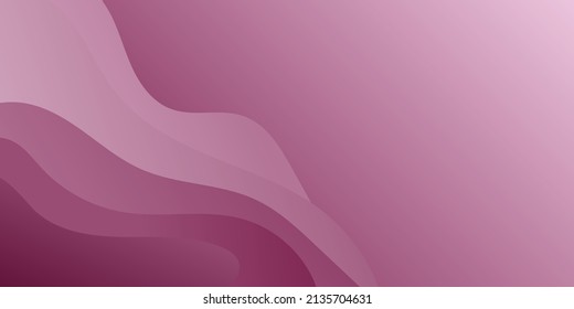 Modern abstract gradient light purple banner background