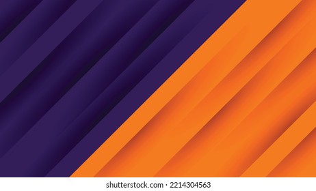 Moderno degradado abstracto de color naranja y violeta.