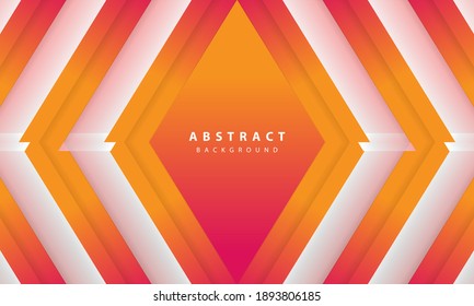 Modern abstract gradient orange and white background. Design template for banner, posters, cover,etc.