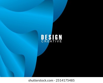 Modern abstract gradient poster background. Minimalist style cover template with dynamic perspective 3d geometric prism shape. Ideal design for social media, covers, banners, flyers, etc.