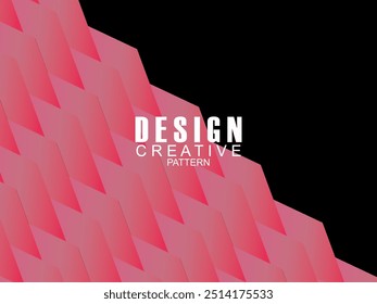 Fondo abstracto moderno del cartel del gradiente. Plantilla de cubierta de estilo minimalista con perspectiva dinámica en forma de prisma geométrico 3D. Diseño ideal para redes sociales, portadas, Anuncios, flyers, etc.