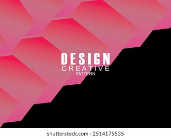 Modern abstract gradient poster background. Minimalist style cover template with dynamic perspective 3d geometric prism shape. Ideal design for social media, covers, banners, flyers, etc.