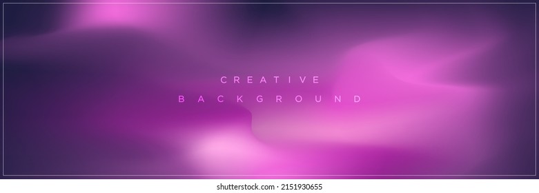 Fondo moderno de banner con degradado abstracto púrpura