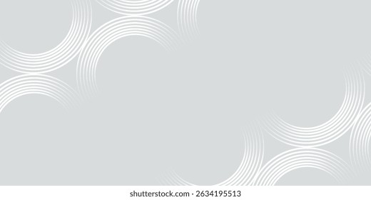  Modern abstract gradient shiny blue circle lines pattern. Futuristic technology concept for banner and cover. eps. 10