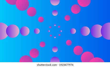 Modern Abstract Gradient Wallpaper With Bubble, Vector illustration, EPS 10
