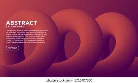 Modern abstract gradient wave background. Very useable for landing page, website, banner, poster, event, etc.