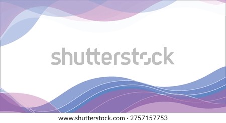 Modern abstract gradient wave background with purple, blue and pink colors. Smooth flowing lines combined with soft light effects create a clean and professional design.