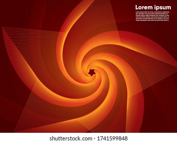 Modern abstract gradient wavy geometric background. Very useful for landing page, website, banner, poster