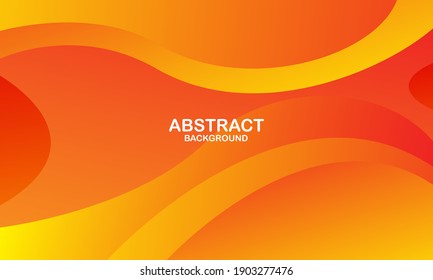 Modern abstract gradient wavy geometric background. Dynamic shapes composition. Vector illustration